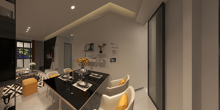 深圳市建海装饰设计工程有限公司-万丰海岸6栋1单元01.02.03.04-装修设计方案