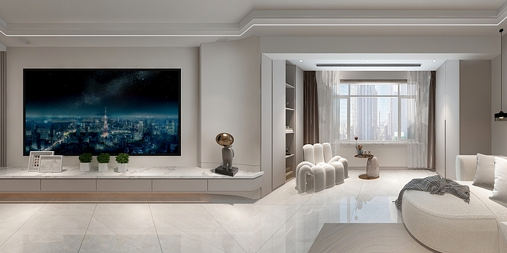 陶恒兵-瀚悦华府5#东户144㎡-装修设计方案