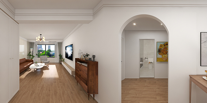 罗丽aAry-逸夫18-2-602-装修设计方案