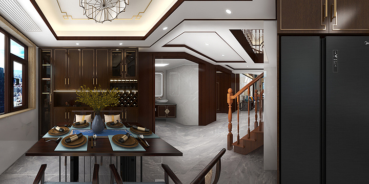创原设计-沈工-和馨居游总雅居-装修设计方案