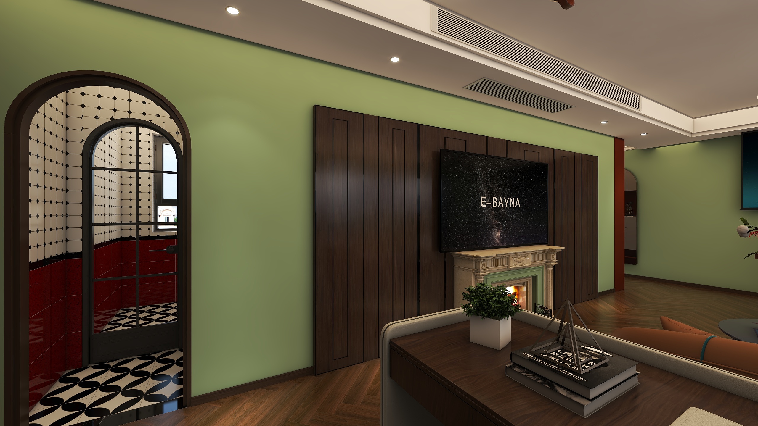 ZHI空间丁设计-复古混搭风-副本-装修设计方案