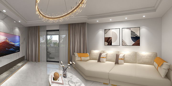 傅彦豪设计师-现代轻奢风-装修设计方案