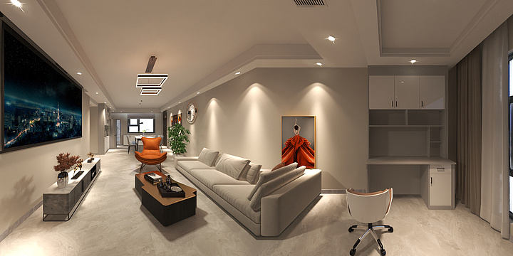 瑞金市科凡装饰-花海3栋505刘总-装修设计方案