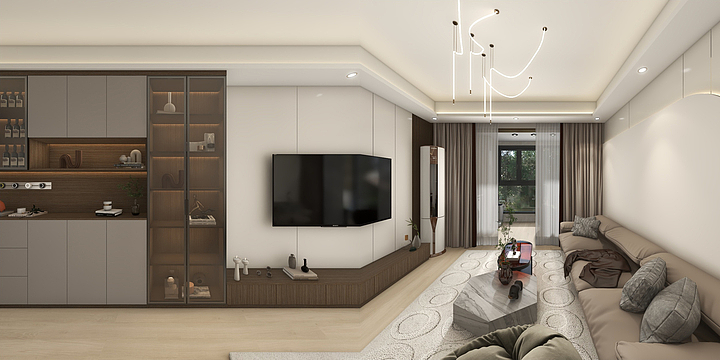 致简全案设计-现代简约 精装房-装修设计方案