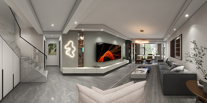 南栖空间设计-永盛新城B9-1-601-装修设计方案