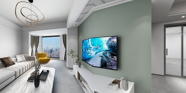 鸿鹄丶烙烨-兰溪谷顶楼-装修设计方案