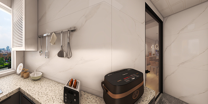 上海优阳装饰设计-175弄1号1404全套-装修设计方案