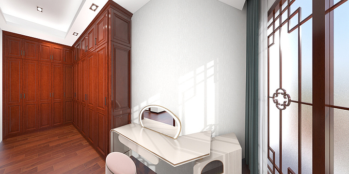 湖南永盛家居-别墅效果图-装修设计方案