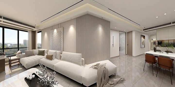 一欣舍-南充上河城现代轻奢雅居-确认版-装修设计方案