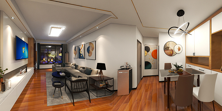 致尚美居装修工程有限公司-福门财富广场-装修设计方案