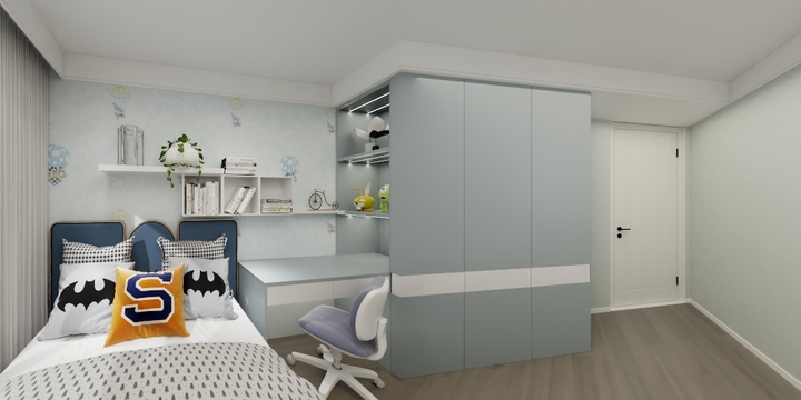 134****6708丫丫-儿童房-装修设计方案