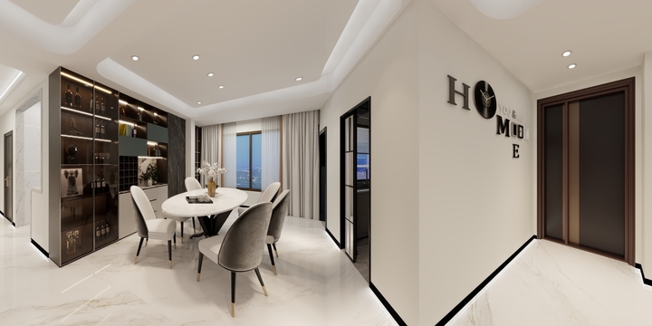 l理想设计l-长平院子4室2厅2卫-装修设计方案