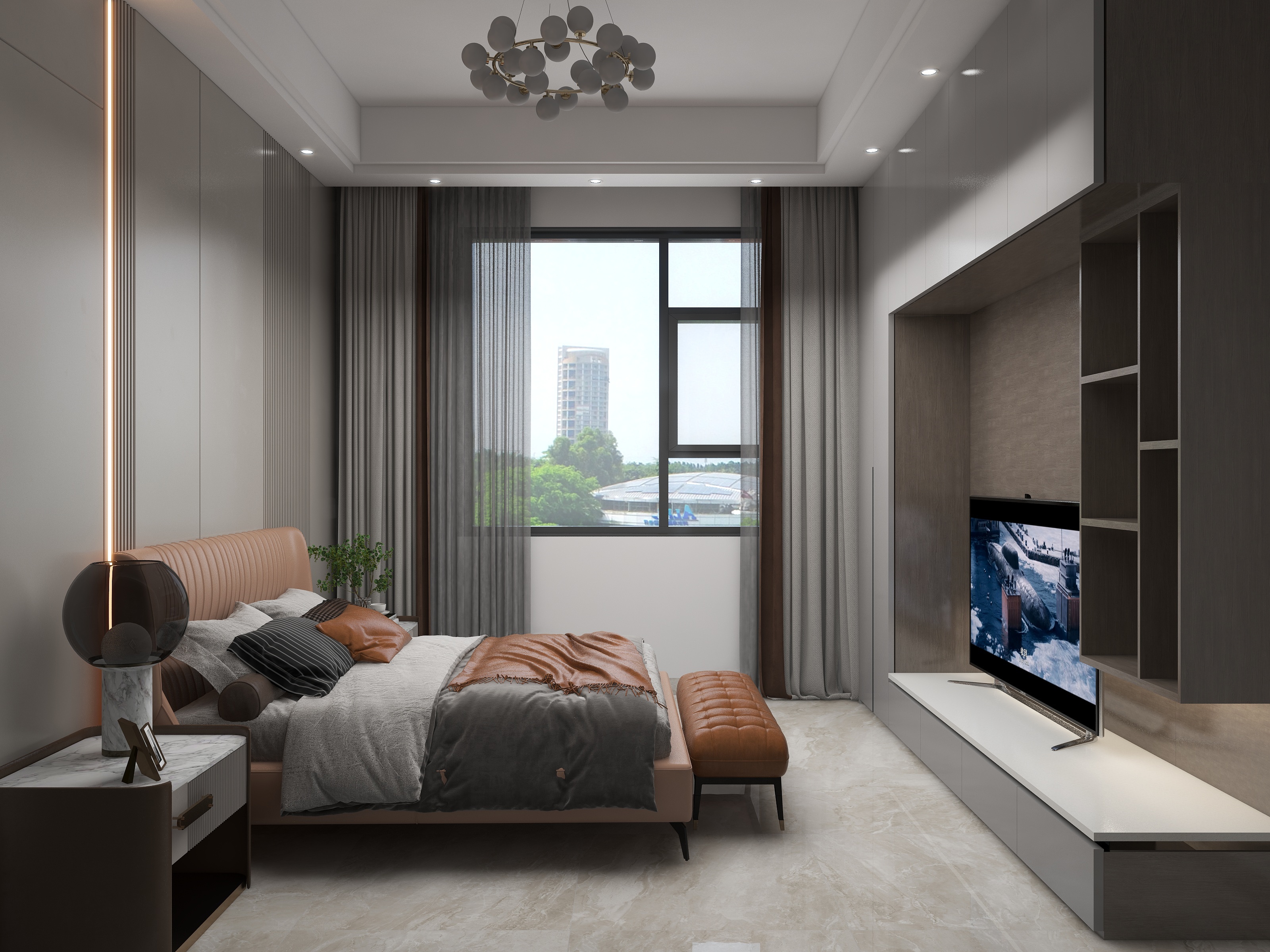 李春清JC-梁姐北海民宿设计二层-装修设计方案