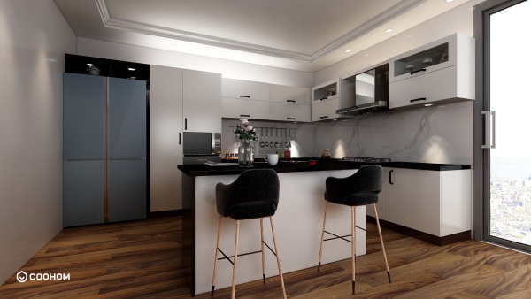 Abdul Wadood的装修设计方案Matt Kitchen