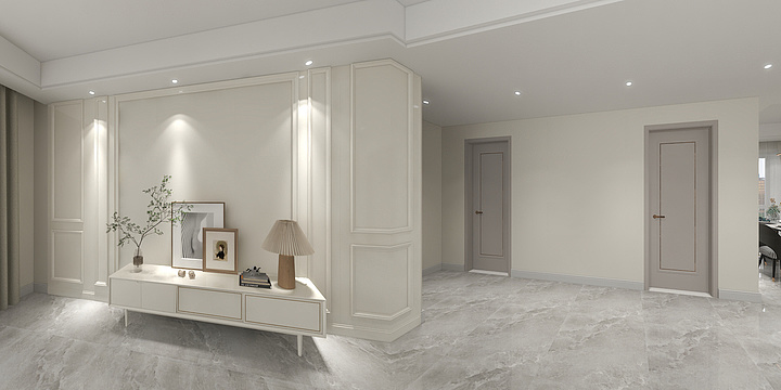 天门巨匠装饰兰兰-卓尔生活城21栋-装修设计方案