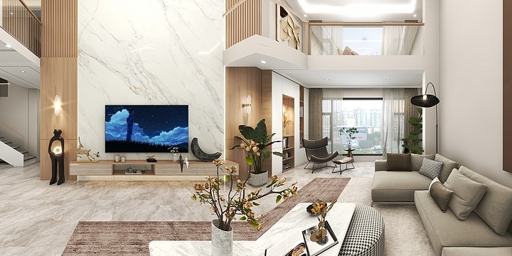 制图yike1008611-香缇溪岸跃层.dwg-副本-副本-装修设计方案