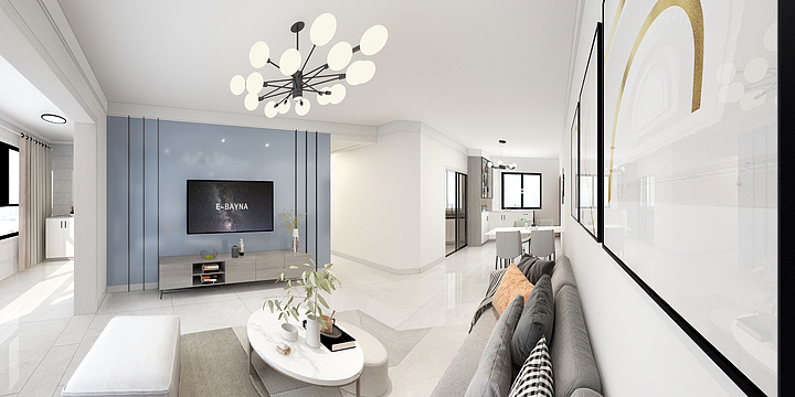 苏琼-北京城房58-604室 111平方-装修设计方案