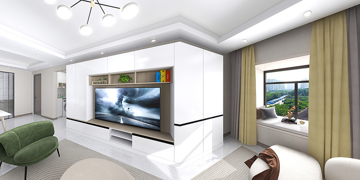 茗雨设计-金悦郡C户-装修设计方案