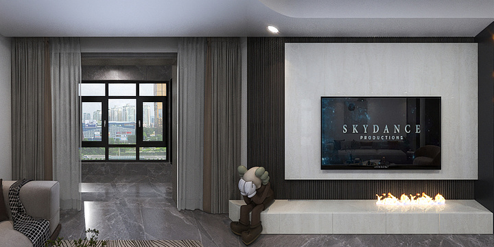 胡 威|Designer-太湖汇景二期效果图-装修设计方案