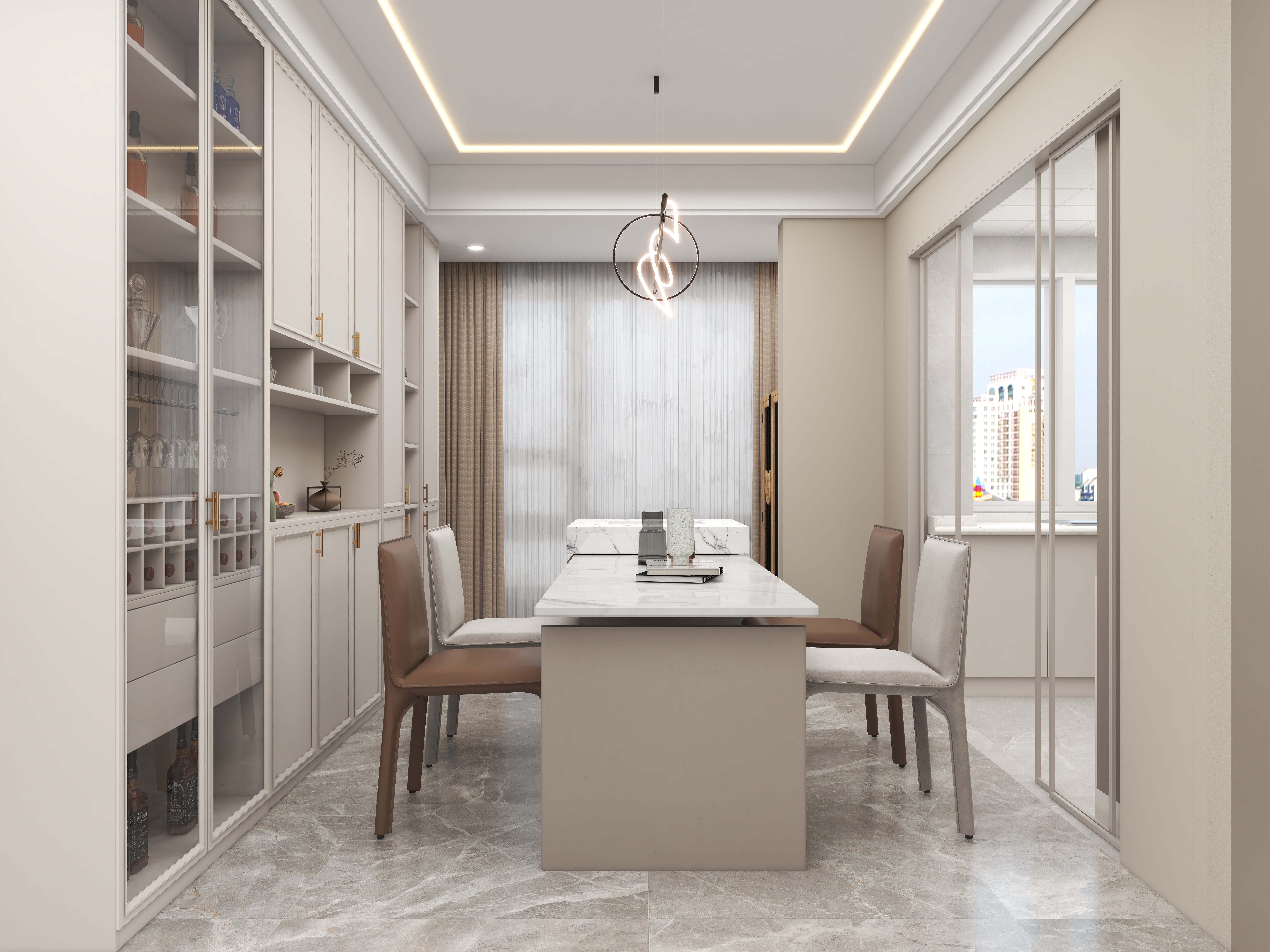 名字很重要1-142㎡4室简欧轻奢-装修设计方案