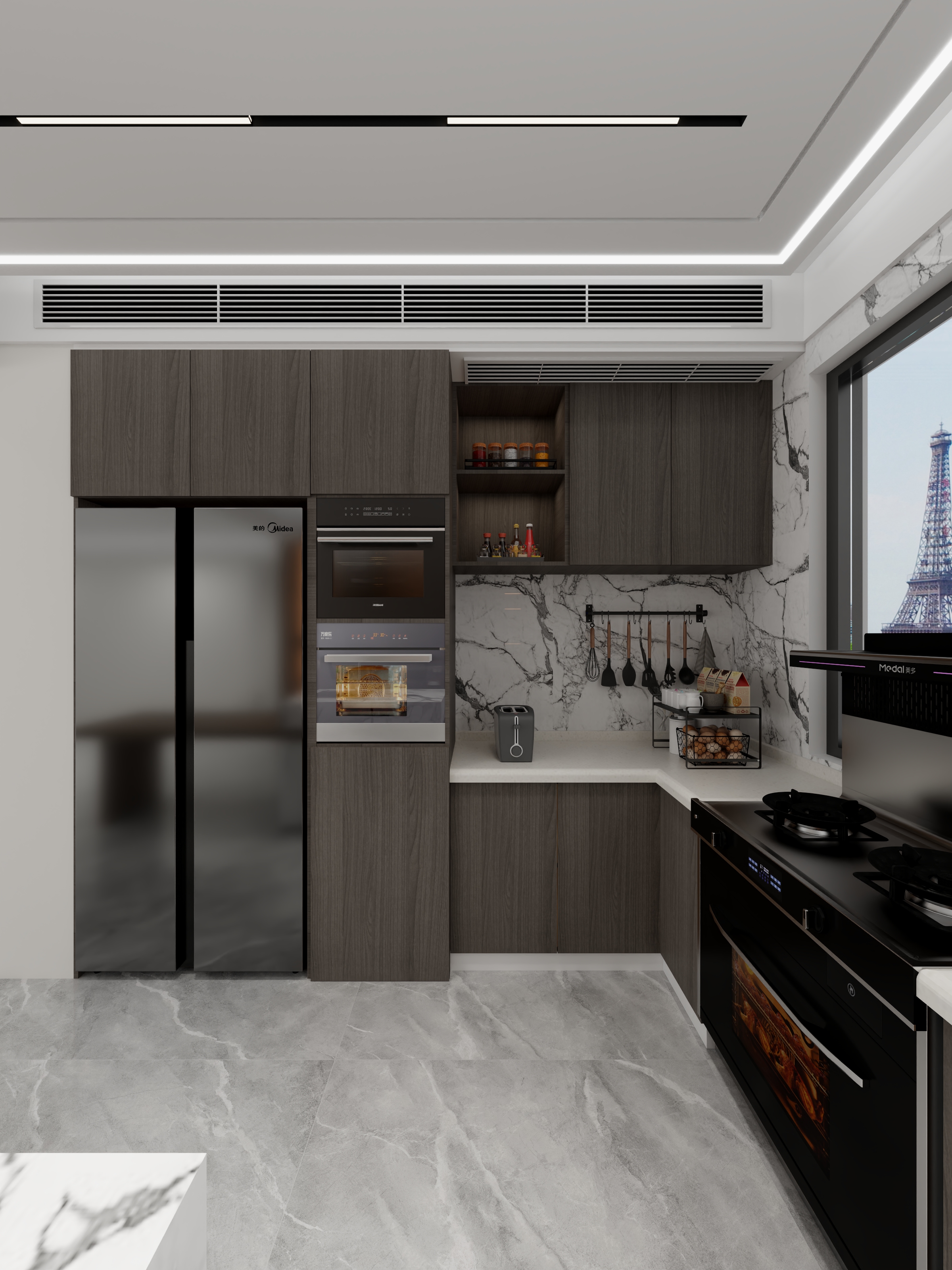 知一设计-陈茂-天赋乐宜139m²。-装修设计方案