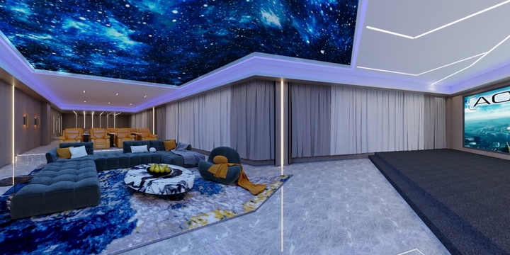 设计师涂雅芳-观影厅-装修设计方案