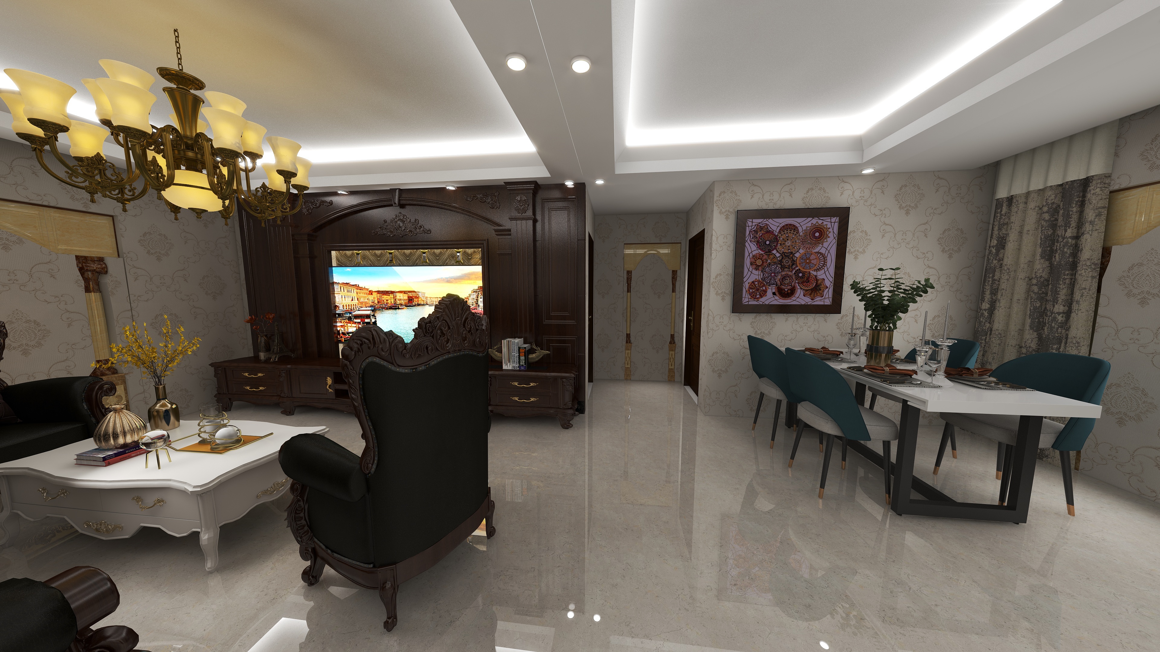 测试6萝卜-美新玫瑰大道-装修设计方案