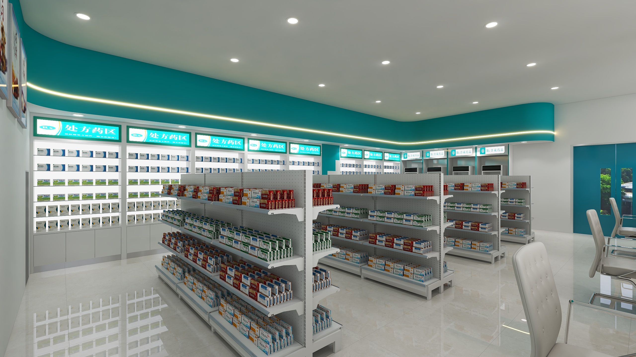 青海雅阁装饰-高铁新区医院-装修设计方案