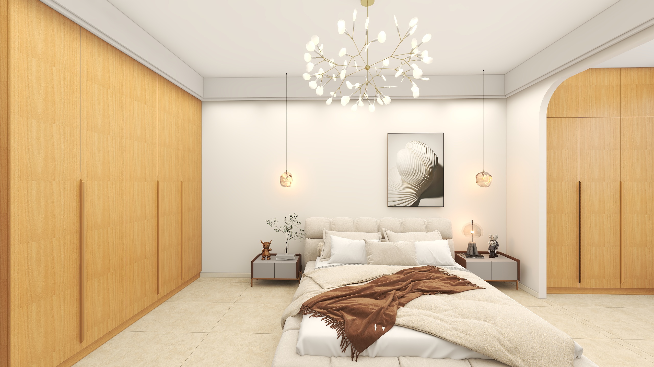 ~全景图-空军北苑奶油简约风-副本-装修设计方案