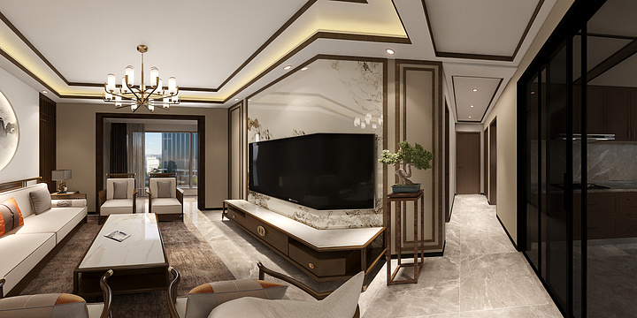 启束轻言-FD梦支架-行知坊-装修设计方案