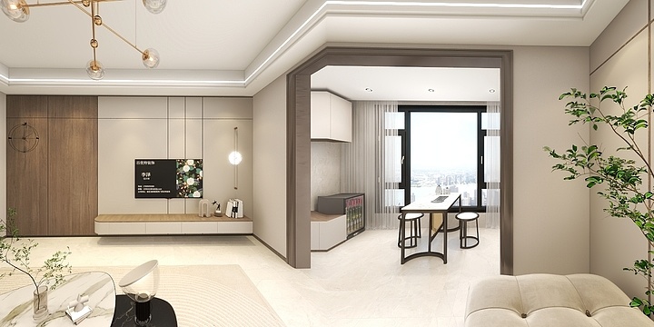 設計師李想...-雍9-2-402侧面线性灯-装修设计方案