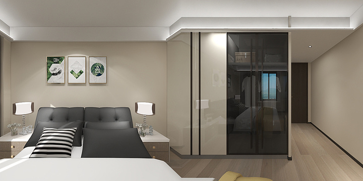 T大胡子T-普善22-3-306平面-装修设计方案