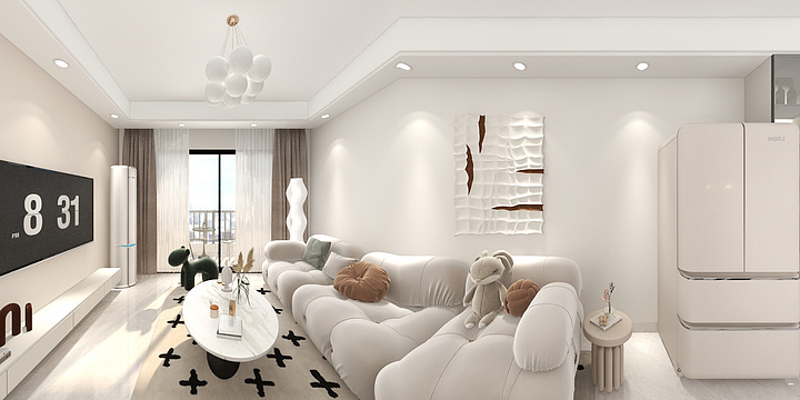 1创作-易发克拉骏-冯总雅居-装修设计方案