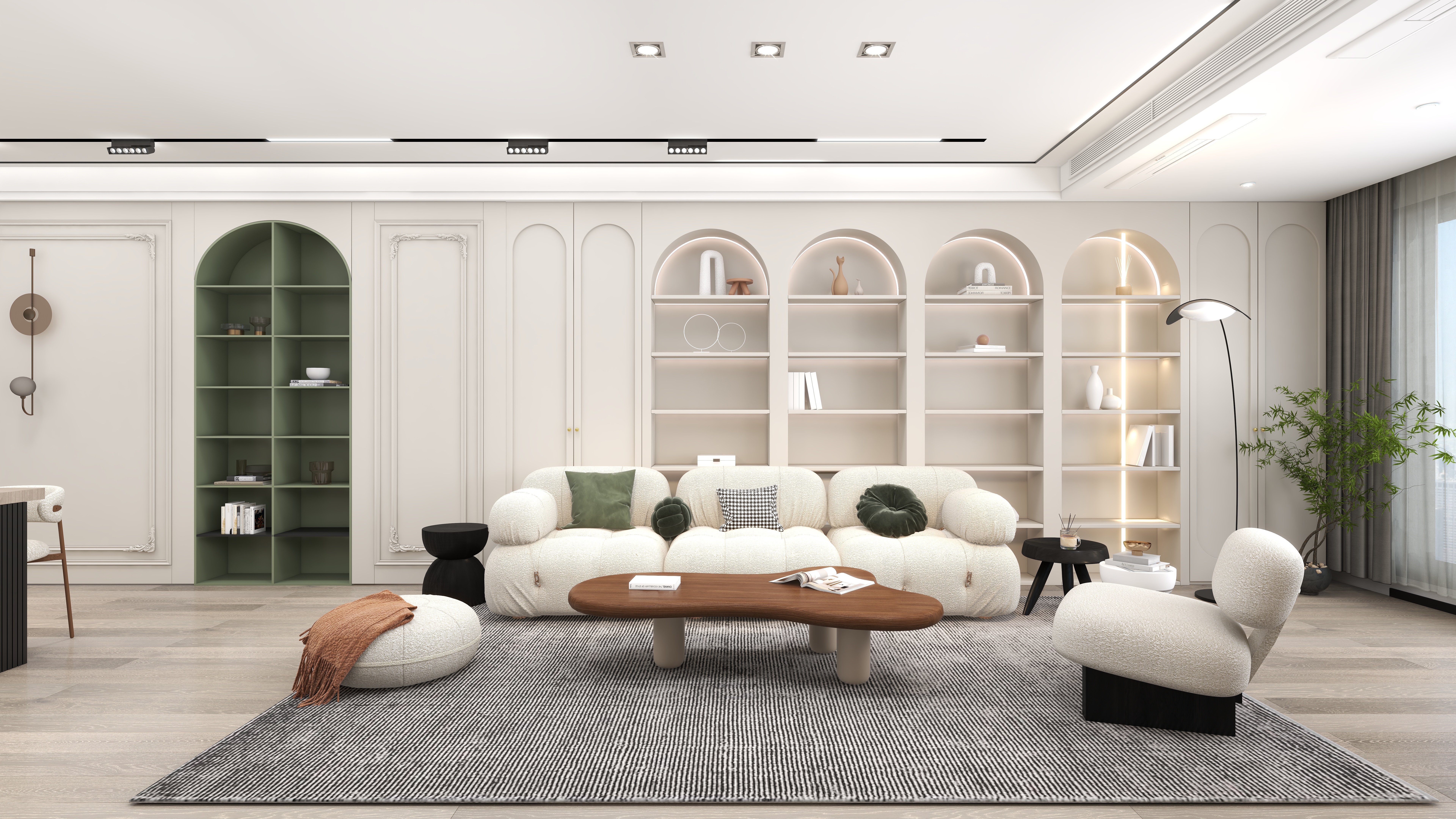 青岛全案设计师丨乔壹宸-《春意·盎然》-装修设计方案