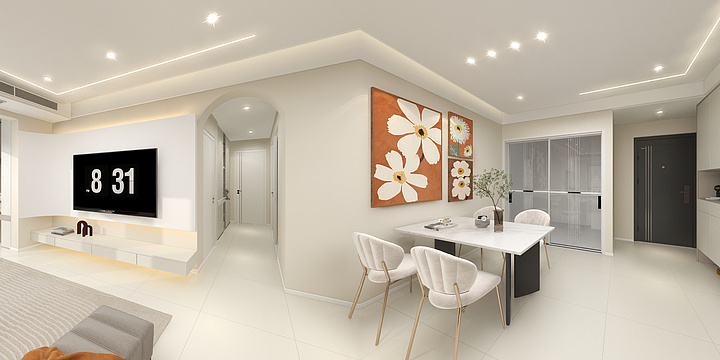 小蒋丨装饰设计-蔚蓝-装修设计方案