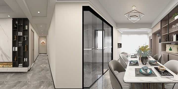 设计徐双乐-中澳天悦湾115效果图-装修设计方案