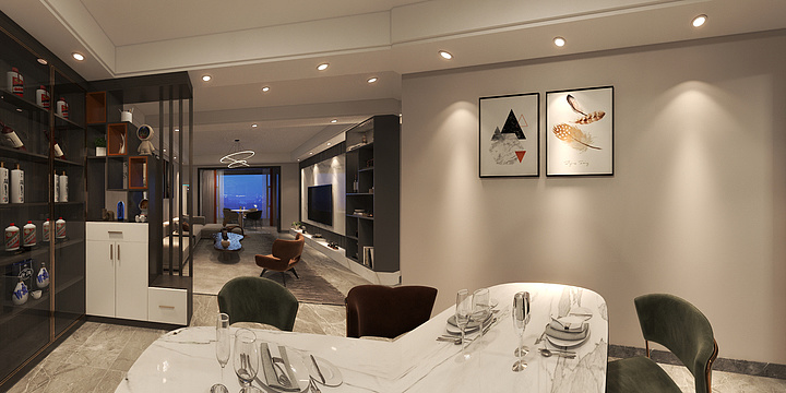 全屋定制设计舒-楚园2单元1507-装修设计方案