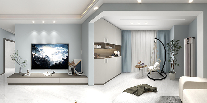 盛为设计~梅姐-红城国际A2一栋二单元2303石大姐-装修设计方案