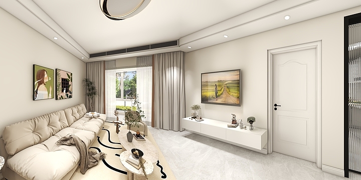 赴屿丶-地质局1402-装修设计方案