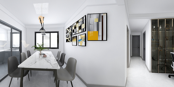 成辉824-康养谷9-1-2501唐府125平米-装修设计方案