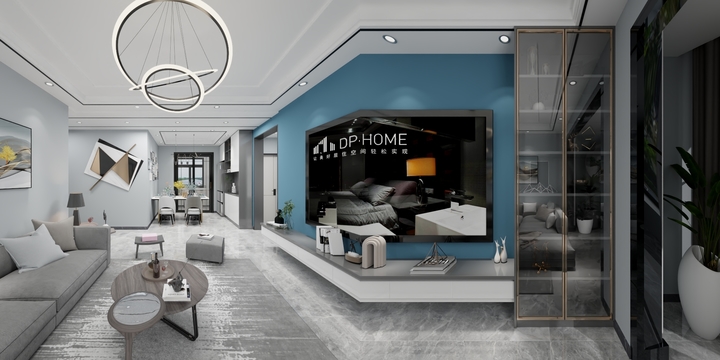 原创设计-魏扬-多巴华联梦想城140-装修设计方案