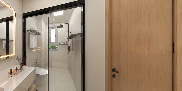 新疆好莱客-明月兰亭 原木门-装修设计方案