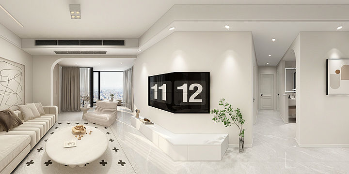 Fred宇-南洺悦府100㎡-装修设计方案