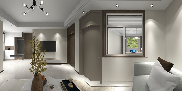 我是螃蟹啊-紫御华庭-装修设计方案