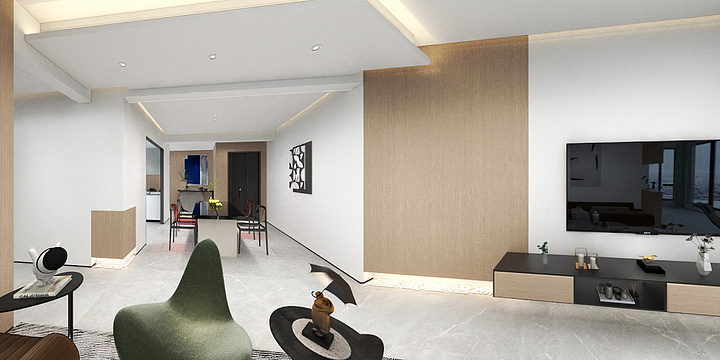 RYDESIGNER-芙蓉学府28栋301户型-装修设计方案