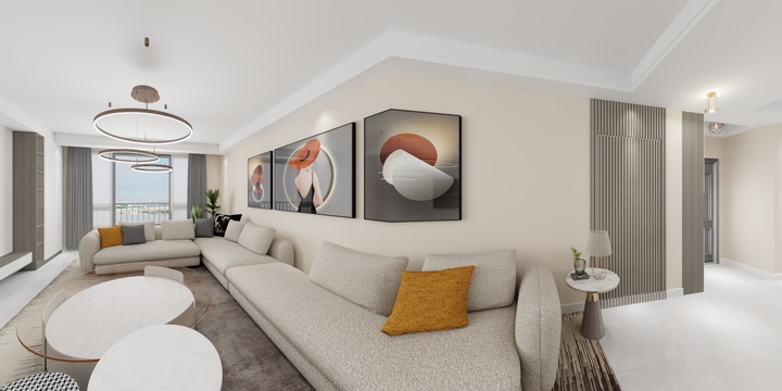 藏哈尔别克·哈不勒力别克-布尔津县金利壹号院16号楼4单元102室方案-装修设计方案