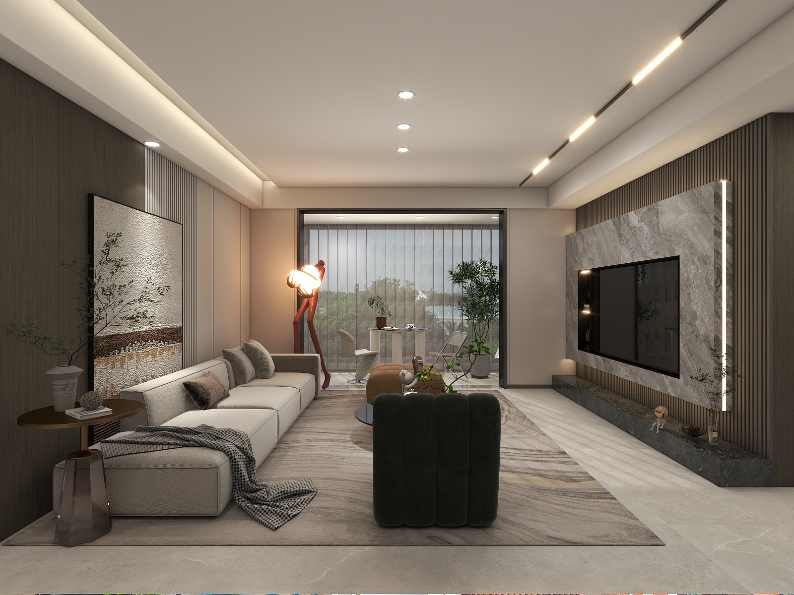 啊宛-未知142㎡3室-装修设计方案