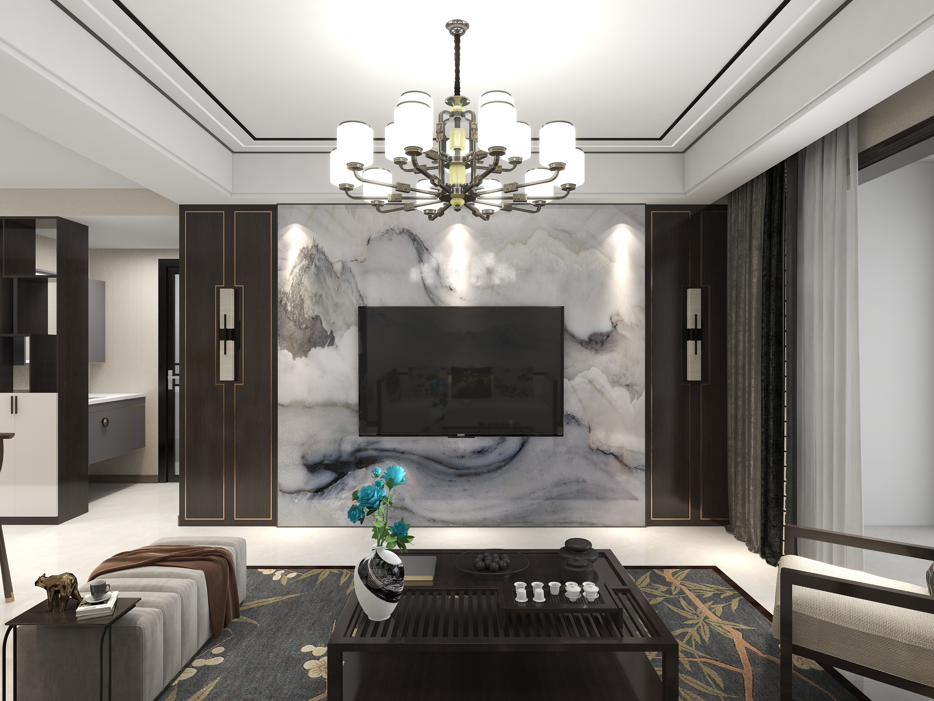 stevezhou-平安景苑5#东单元1702室-装修设计方案