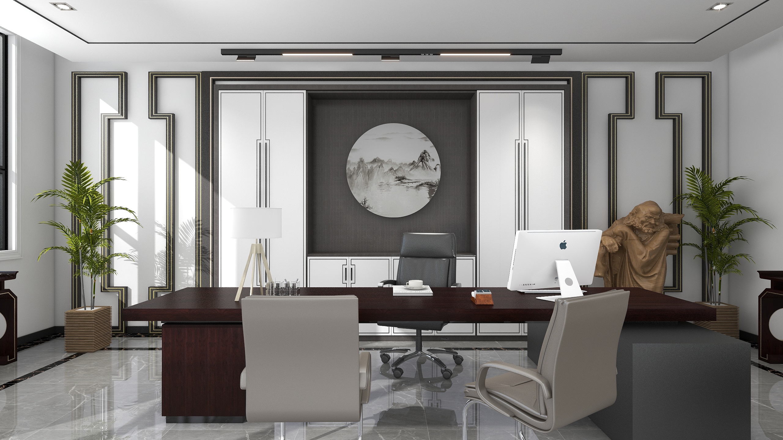 戴维装饰Jvnt-杜工装设计-办公室-装修设计方案