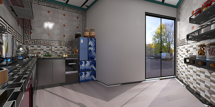 ajolote.negro1的装修设计方案:10x12 kitchen interior design